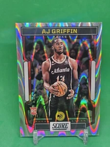 2022-23 Panini Chronicles AJ Griffin Score Lava /25 #550 Hawks - Picture 1 of 1