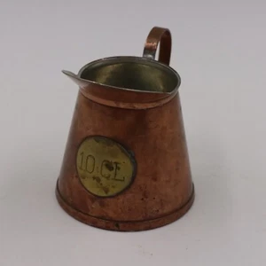 Vintage Kupfer Kännchen / Messbecher 10cl = 100ml - Bild 1 von 5