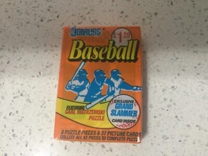 VINTAGE 1990 Donruss Baseball Jumbo Pack - Unopened - 37 Cards FACTORY SEALED - Picture 1 of 3