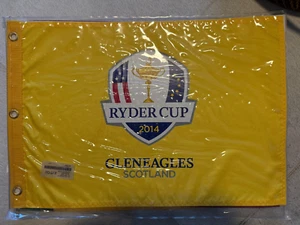 NEW 2014 RYDER CUP GOLF PIN FLAG GLENEAGLES PGA USGA - Picture 1 of 1