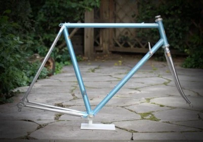 Pinarello Prestige Columbus Frame / 55 cm / Pearl Blue / sl gavia Treviso Arche - Bild 1 von 4