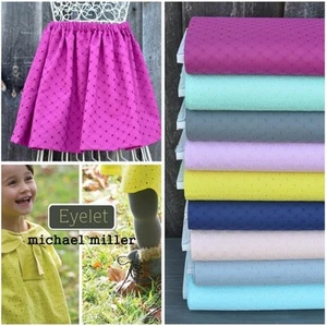 Michael Miller GITTERÖSE GRAU 100 % BAUMWOLLE STICKSTOFF 54" FQ ET6345GRAU - Bild 1 von 2
