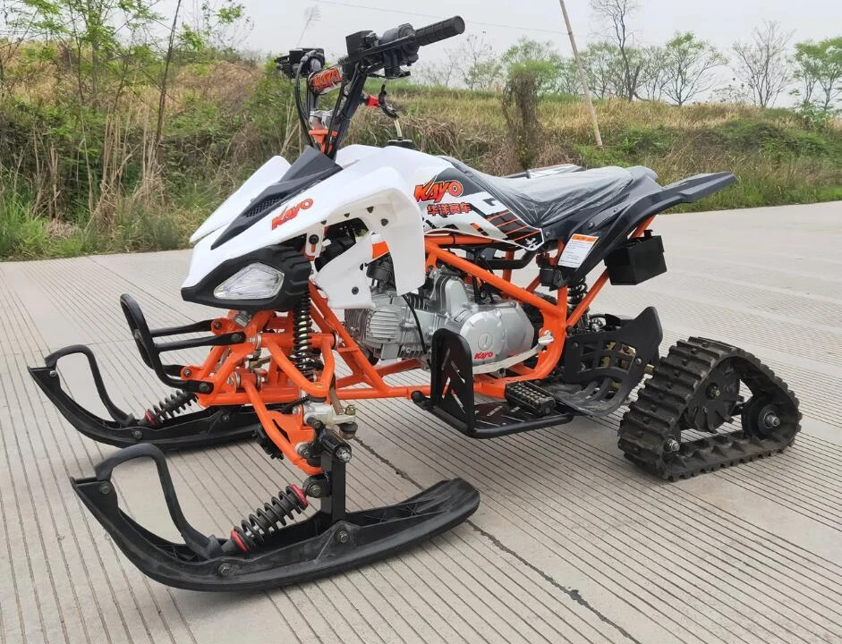 Go Karting UTV багги Quad спереди пластиковые лыжи ATV велосипед снег трек резиновый - Изображение 1 из 4