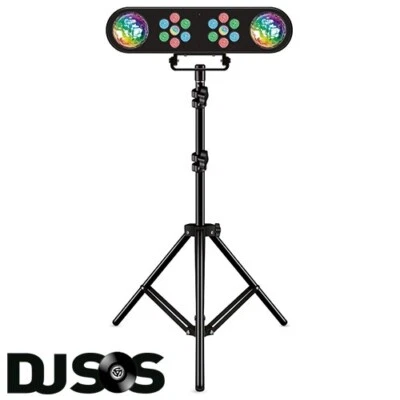 QTX PAR-T Bar LED Party Bar and Stand Kit Multi System DJ Gig Lighting RGB Disco - Image 1 of 4