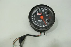 Vintage Mallory Tachometer w/ Shift Light & Rev Limiter 11K RPM Large Diameter! - Bild 1 von 6
