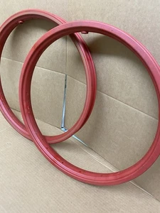 A.C.S. Z Rims red 36h 20 vintage Bmx cycling GT04827 - Picture 1 of 9