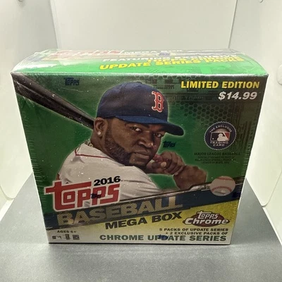 2016 Topps Chrome Update Series Mega Box Baseball - SEALED - Image 1 of 2