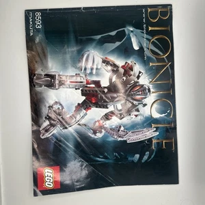 Lego Bionicle MAKUTA 8593 instruction manual book ONLY 2003 - Picture 1 of 2