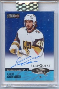 2024-25 Upper Deck Clear Cut StarQuest Lukas Cormier Auto Rookie - Picture 1 of 2