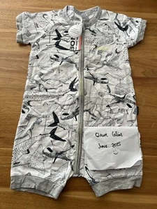Bonds Baby Great White Hammerhead Shark Zip Wondersuit Romper BNWT Size 3 Whale - Picture 1 of 1