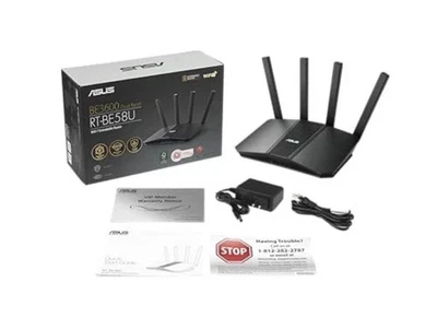 ASUS RT BE58U WiFi 7 Router 3600 Mbps Dual Band MLO Smart Home AI Protection - Image 1 of 3