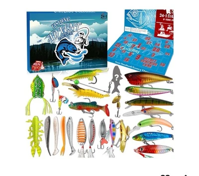 2025 Fishing Advent Calendar Christmas Countdown - Image 1 of 4