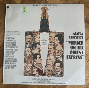 OST LP SEALED AGATHA CHRISTIE'S MURDER ON THE ORIENT EXPRESS R R BENNETT CAPITOL - Picture 1 of 3