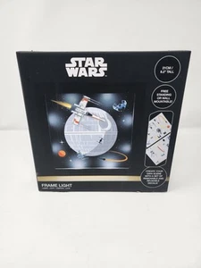Disney-STAR WARS "3D Todesstern" Rahmen Leuchte Lampe von PALADONE anpassbar-NEU - Bild 1 von 7