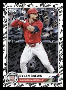 2025 Topps All Star Logo - Dylan Crews RC #68 Washington Nationals - Picture 1 of 2