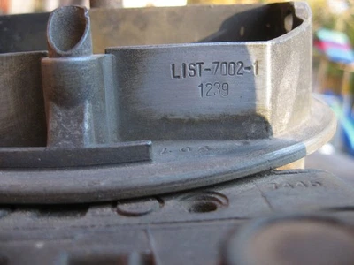 HOLLEY LIST 7002-1 650 CFM SPREADBORE CARBURETOR - Image 1 of 4
