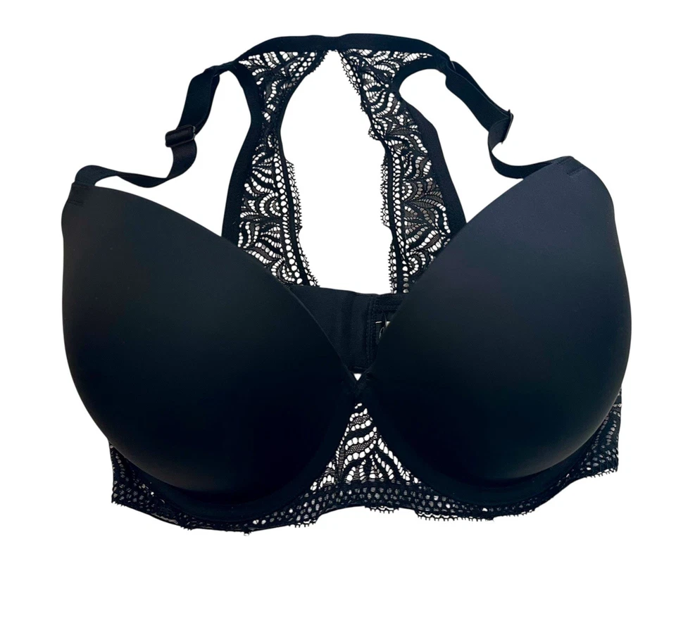 Paramour Bra Felina Size 32g Carolina Seamless Contour Plunge 115011 Black B33