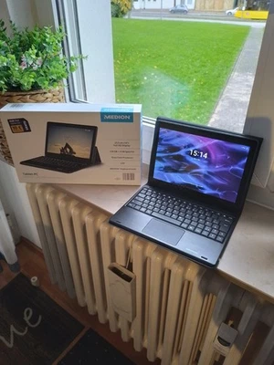 Medion Tablet 10 Zoll Octa Core Prozessor 128 GB Kamera Bluetooth WiFi, GPS - Bild 1 von 4