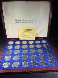 John F Kennedy 30th Anniversary Half Dollar Collection (1964 - 1994) GORGEOUS! - Picture 1 of 11