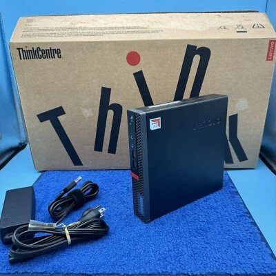 Lenovo Thinkcentre M625Q 8GB RAM 128GB SSD Mini PC, AMD A4-9120C -Windows 11 Pro - Image 1 of 4