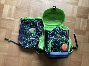 Ergobag Cubo Schulranzen - Schwarz-grün - Bild 1 von 3