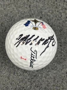 COLIN MONTGOMERIE Signed HOF Golf Ball JSA Cert of Authentication - Picture 1 of 3