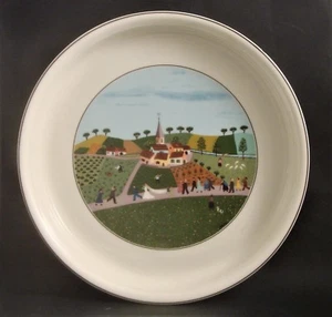 Großer Villeroy & Boch Design Naif Wedding 12-7/8" runder Bäcker - Bild 1 von 4