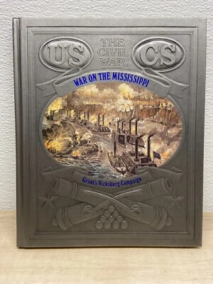 Vtg 1985 The Civil War-War On The Missisippi Hardcover Book - Image 1 of 4