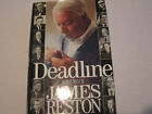 Deadline-A Memoir By James Reston Hb **Signed**