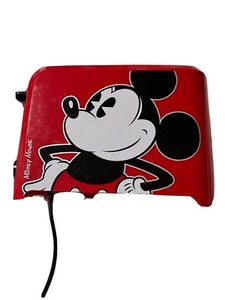 Disney-Mickey Mouse 2-Slice Toaster Leaves Mickey Mouse Imprint on Toast - Picture 1 of 5