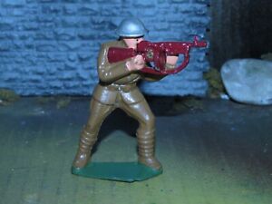 MANOIL LEAD TOY SOLDIER SHARPSHOOTER CONVERSION TO SHOOTING MACHINEGUN