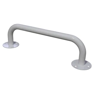 Barra de sujeción mango pasamanos asa de sujeción para baño accesible 30 cm blanco ⌀ 25 mm  - Imagen 1 de 9