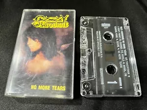 Ozzy Osbourne No More Tears RE Cassette Tape (Sony Muisc 1991) - Picture 1 of 3