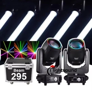 2/case Rainbow Effect 14R Sharpy 295W Moving Head Beam Light 3in1 DJ light +ring - Picture 1 of 10