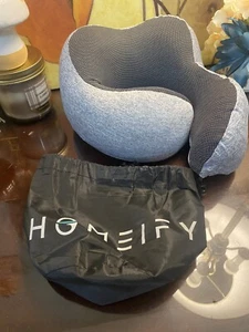 U-Shaped Memory Foam Rebound Travel Pillow Neck Support Head Rest Airplane Sleep - Picture 1 of 6