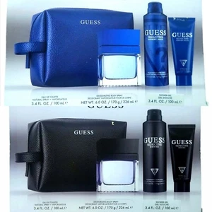 Guess Seductive. ( Homme Or Homme BLUE Cologne For Men 4pc Set. - Picture 1 of 10