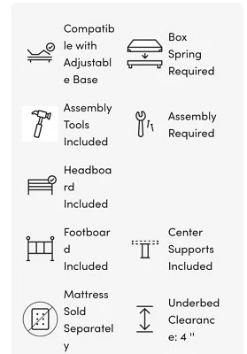 Ashley Casa Mollino Collection California King Four Poster Canopy Bed - Image 1 of 3