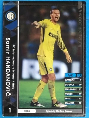 Panini WCCF 129/272 2017-2018 Samir Handanovič Japan Pre-Owned - Image 1 of 2