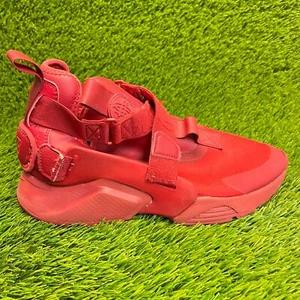 Nike Air Huarache City GS Boys Size 6.5Y Gym Red Athletic Running Shoes Sneakers - Picture 1 of 10