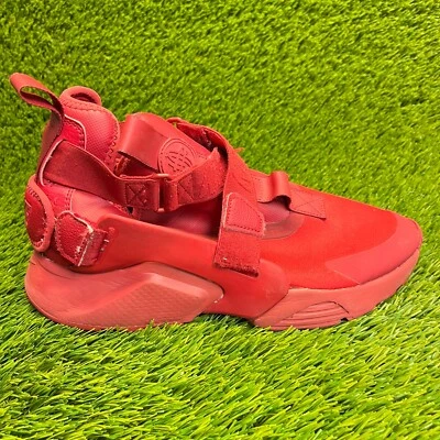 Nike Air Huarache City GS Niños Talla 6.5Y Gimnasio Rojo Caminar Correr Zapatos Tenis Foto 1 de 4