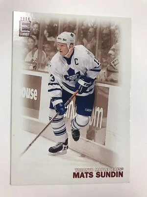 2004 Exhibit Toronto Maple Leafs Mats Sundin #196 - Image 1 of 2