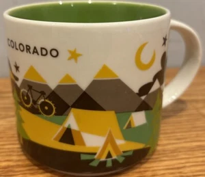 Starbucks Coffee Mug You Are Here Collection Series Colorado 14 oz Cup 2013 - Picture 1 of 22