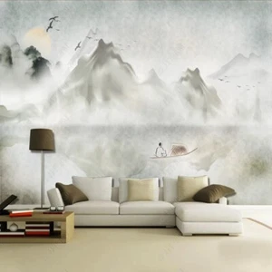 Fotomural no tejido papel pintado murales estilo moderno con pintura a tinta 11350 - Imagen 1 de 3