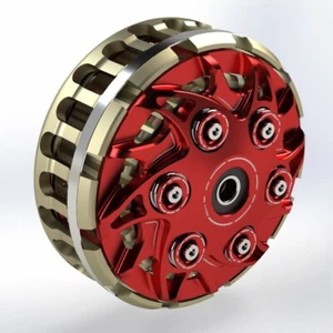 Ducati Kbike Spinnfeder Antihopping Kupplung mit Korb NEU - slipper clutch NEW - Picture 1 of 2
