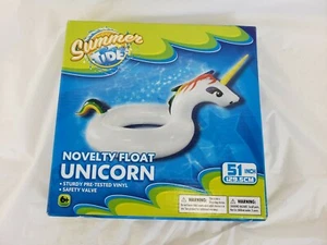 Intex Giant Unicorn Inflatable Pool Float Ride-On Swimline For Kids and Adults - Picture 1 of 3