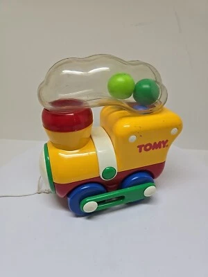 TOMY Big Fun - Chuffa Puffa - 1990  Kid Child Pull Along Train D61 - Image 1 of 4