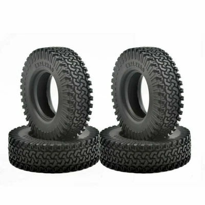 4PCS 98MM Rock Crawler Reifen Tyre Für 1/10 Axial SCX10 D90 RC 1.9" Wheel Tires - Bild 1 von 4