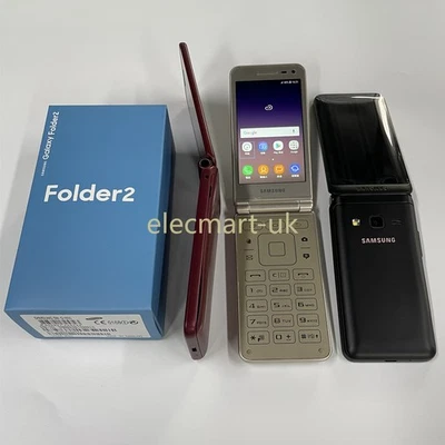 Samsung Galaxy Folder2 SM-G160N SM-G1650 Flip Unlocked SmartPhone- New Unopened - Image 1 of 4