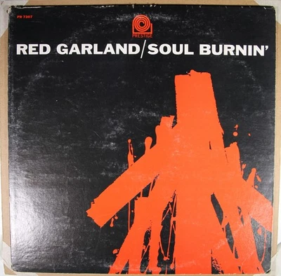 Red Garland - Soul Burnin' - PRESTIGE PR-7307 VG+/VG+ Mono - Image 1 of 4