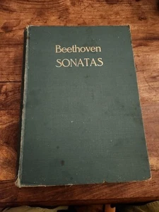 Beethoven Sonatas Sheet Music Hardcover - Picture 1 of 10